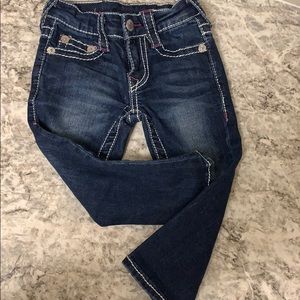 Toddler Size 2T TRUE RELIGION Jeans (worn once)